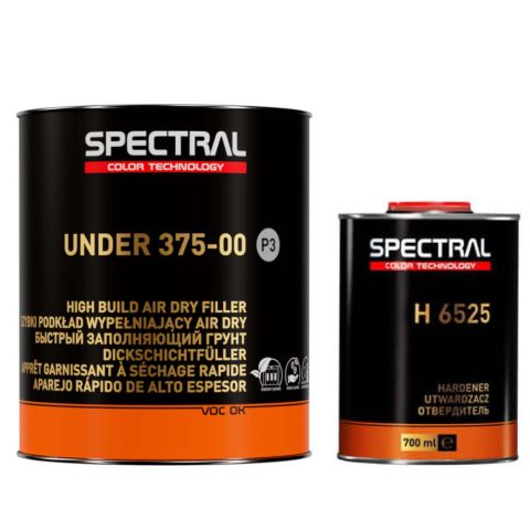 SPECTRAL UNDER 375-00 P3 GREY 3.5LT KIT - AIR DRY HIGH BUILD PRIMER