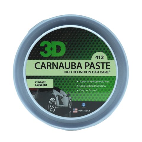 3D 412 CARNAUBA PASTE WAX