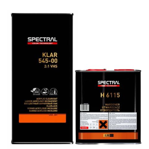 SPECTRAL KLAR 545-00 VHS ECO CLEARCOAT KIT 7.5LT