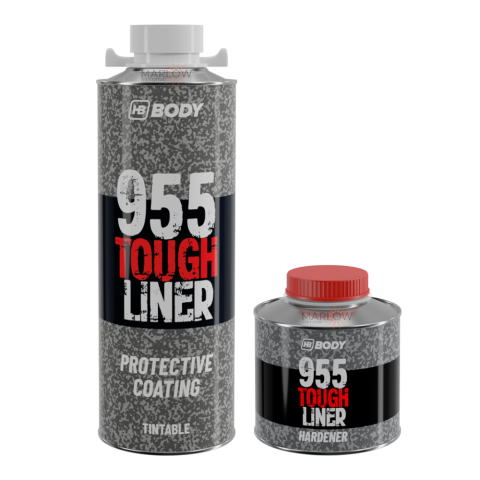 HB BODY 955 TOUGH LINER PROTECTIVE COATING 1 BOTTLE KIT - TINTABLE