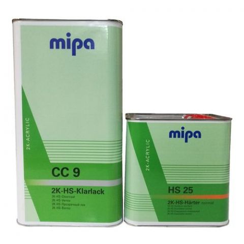 MIPA CC9 WITH HS25 HS 2K CLEARCOAT KIT 7.5L