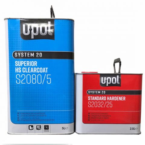 UPOL S2080/S2032 CLEAR KIT 7.5L