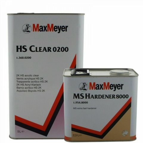 MAX MEYER 0200 MS CLEARCOAT KIT 7.5L