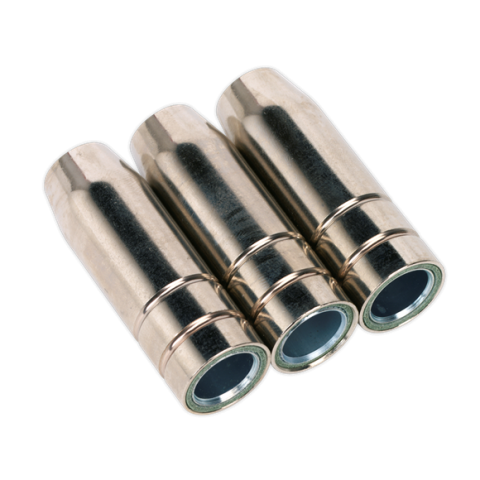 SEALEY MIG955 CONICAL NOZZLE MB15 - PACK OF 3