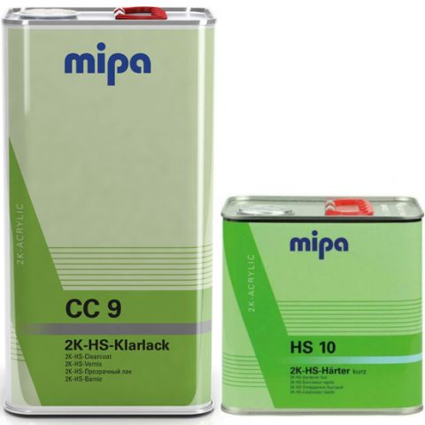 MIPA CC9 WITH HS10 HS CLEARCOAT KIT 7.5L
