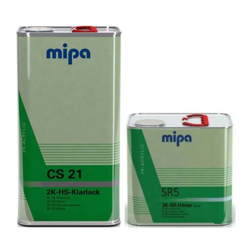 MIPA CS21 2K CLEARCOAT KIT WITH SR5 7.5LTR