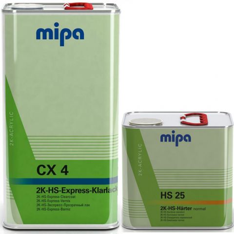 MIPA CX4 WITH HS25 CLEARCOAT KIT 7.5L