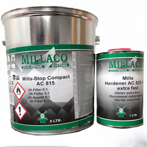 MILLACO AC815/820 BLACK KIT 6LTR