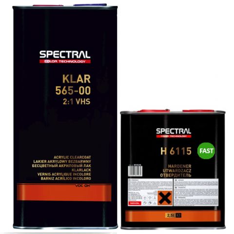 SPECTRAL 565-00 VHS CLEARCOAT KIT 7.5L - FAST 