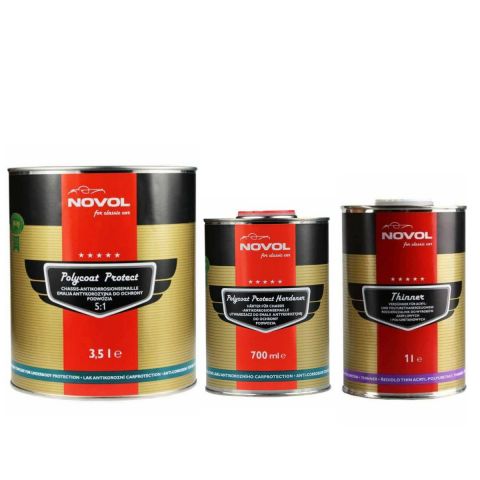 Novol For Classic Car - POLYCOAT PROTECT KIT WITH THINNERS 5.2L
