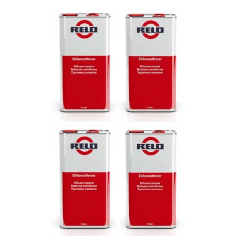 4 X RELO SILICONE DEGREASER- PANEL WIPE 5LT