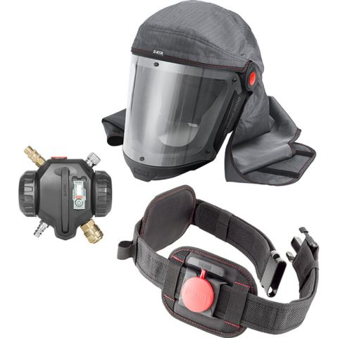 SATA AIR VISION 5000 AIR FED MASK SET - WITHOUT CHARCOAL ADSORBER