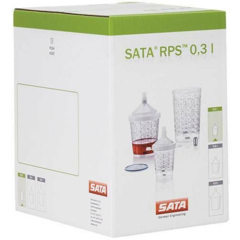SATA RPS 0.3L 125M BOX OF 40