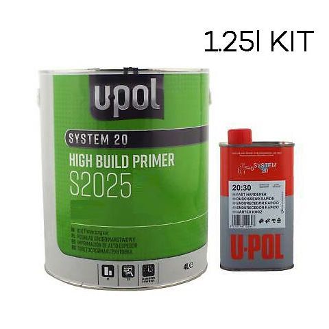 UPOL S2025 HIGH BUILD PRIMER KIT - 1.25L